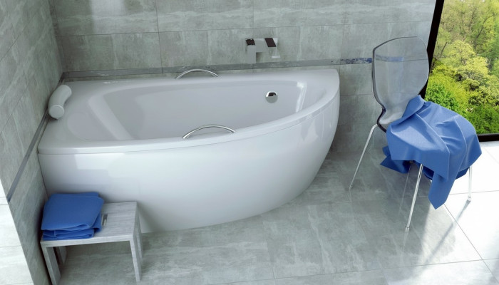 Bathtub corner tub corner 150*70 cm acrylic tub bath decor corner bathtub