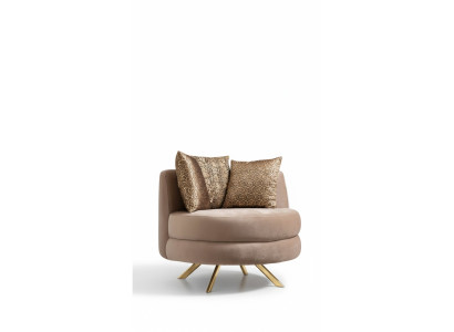 Armchair Luxury Design Furniture Classic Style Design Textile Living Room Lounge New