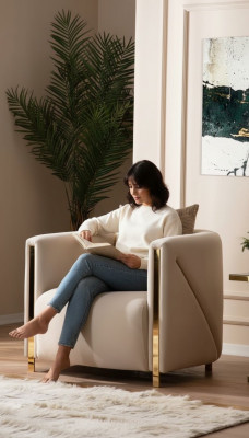 Armchair Upholstery Seat Design Couch Armchair Relax Lounge Fabric Luxury Living Room