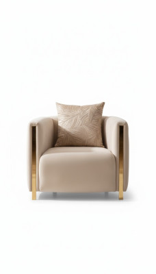 Armchair Upholstery Seat Design Couch Armchair Relax Lounge Fabric Luxury Living Room