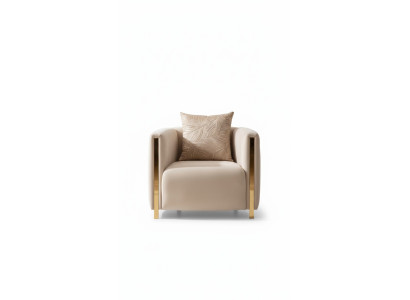 Armchair Upholstery Seat Design Couch Armchair Relax Lounge Fabric Luxury Living Room