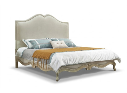 Bedframe Double Bed Frame Luxury Bed Wood Beds Beige Double Beds Hotel