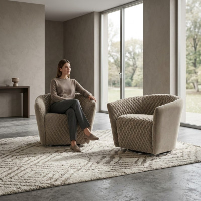 Chair Seat Design Living Room Upholstery Wood Cushion Modern Luxury Gray New