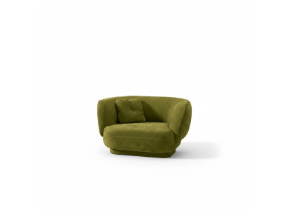 Chair Seat Green Prianera Design Living Room Upholstered Single-Seater Furniture Luxury Style