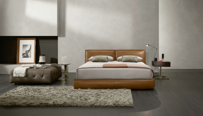 Double bed upholstered bed luxury bedroom beds double bed frame brown furniture