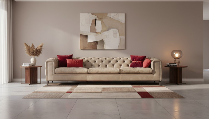 Sofa 4-seater leather sofas luxury designer couch new sofa luxury Chesterfield new
