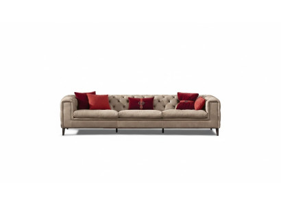 Sofa 4-seater leather sofas luxury designer couch new sofa luxury Chesterfield new