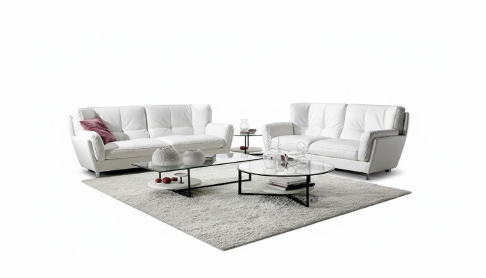Noble living room seating furniture designer 3+2 upholstered sofas luxurious couch set