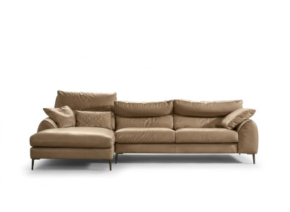 Sofa set L-shape living room sofa couch upholstery corner ensemble beige leather sofas new