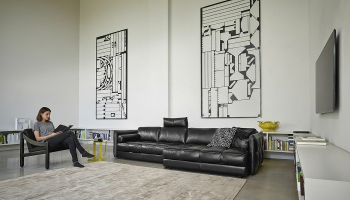 Sectional sofa L-shape Modern sofa sectional Prianera living room couch sectional upholstery