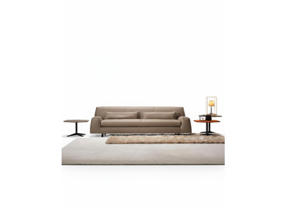 Sofa 3 seater grey living room Prianera upholstery Italian furniture textile