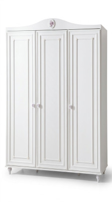 Wardrobe Designer Cabinet Noble Wood Luxury Children's Room 140cm