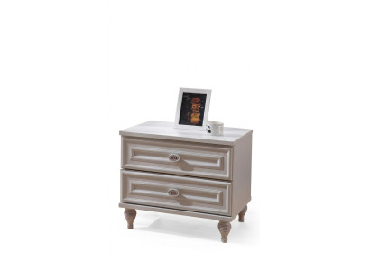 Design nightstand side table console white tables furniture wood new