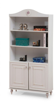 Design Royal Bookcase Bookshelf Youth Room Furniture Design White