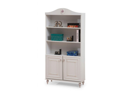 Design Royal Bookcase Bookshelf Youth Room Furniture Design White