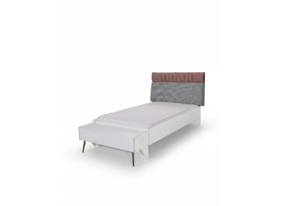 Design beds, children's bed, youth room, bed, children's bed, furniture, wood, white.
