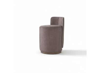 Design armchair sofa luxury ottoman dressing table stool round upholstered chair