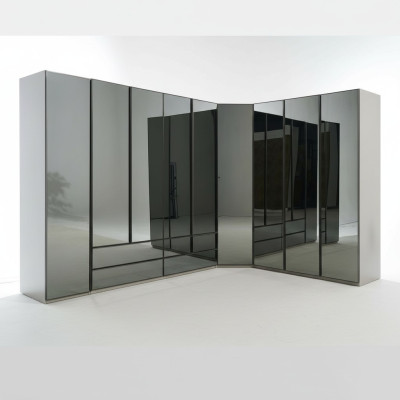 Mirror cabinet, corner cabinet, bedroom wardrobe, luxury cabinets, furniture, glass