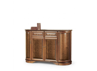 Brown dresser in antique style sideboard buffets wooden cabinet