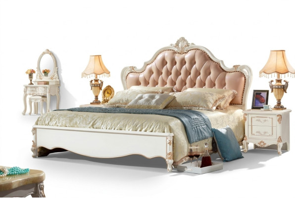 Royal Chesterfield Bed Bedroom Furniture Beds 180x200 Leather