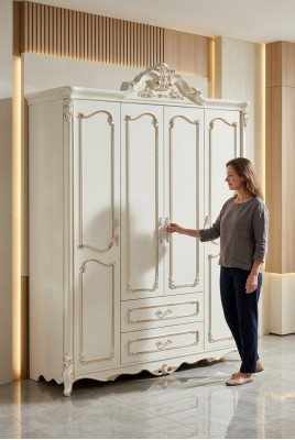 Wardrobes Bedroom White Wardrobe Closet Wood Furniture