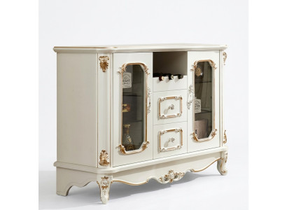 Classic sideboard glass cabinet dresser furniture display cabinet cabinet baroque