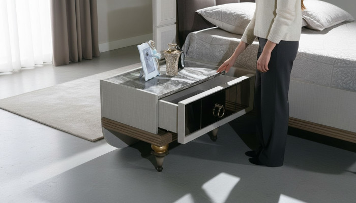 Luxury table nightstand design side table bedroom console tables