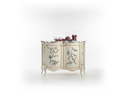 Classic sideboard wood dresser white cabinet cabinets luxury Italian new