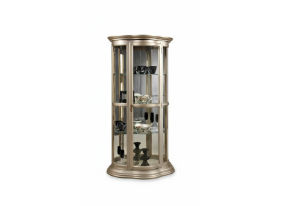 Classic Display Cabinet Glass Cabinet Cabinet Wood Living Room Luxury Brown Sideboard