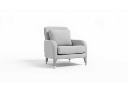 Armchair Design Living Room Upholstery Wood Upholstery Modern Luxury Gray New