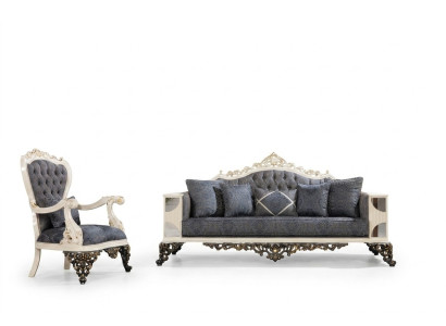 3+1 Seater Sofa Set Design Sofas Upholstery Couches Relax Classic New Sofa