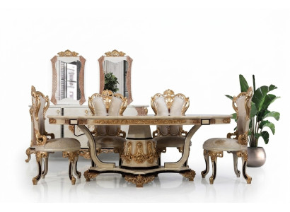 Luxury Chair Set 6x Chairs Dining Group Set Dining Room Chairs Classic Armchairs