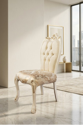 Chair without armrests wood chairs luxury fabric design chair armchair new upholstery