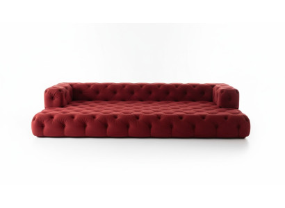 Design Chesterfield Sofa Set Big XXL Sofa 5-Seater Couch Upholstered Sofas