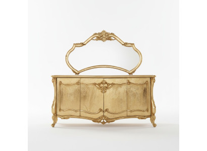 Sideboard Mirror Luxury Dresser Set Furniture Dressers Sideboards Gold