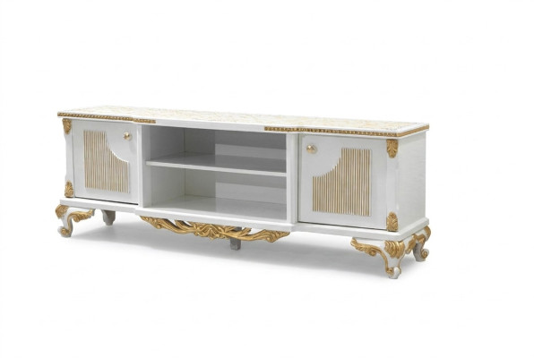 Classic sideboard TV stand dresser wood lowboard dressers baroque
