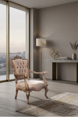 Luxury Couch Upholstery Furniture Setup Armchair Classic Throne