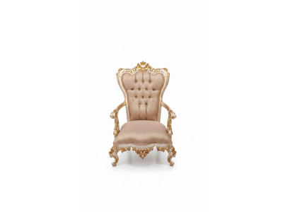 Beige Chesterfield Armchair Antique Style Chairs Armchair Baroque Rococo Furniture
