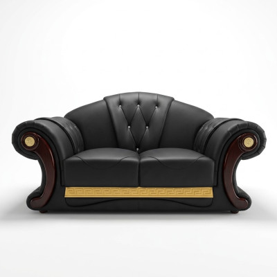 Chesterfield Two-Seater Couch Design Furniture Classic Sofas Interior