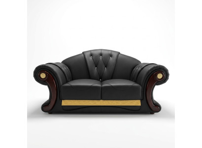 Chesterfield Two-Seater Couch Design Furniture Classic Sofas Interior