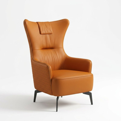 Wing chair armchair single chair hotel relax furniture office reception