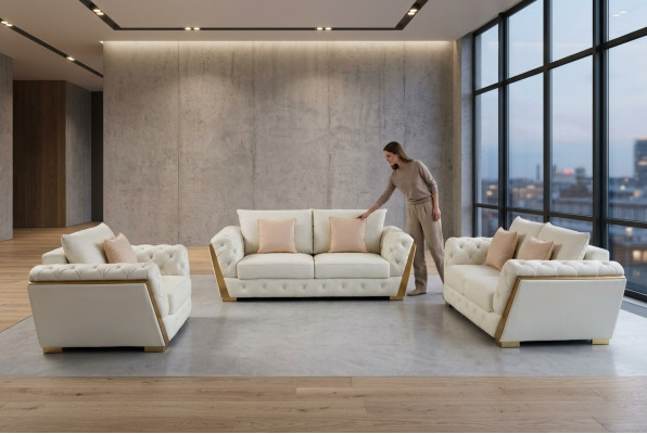 Sofa Couch Suite Furniture 3 Piece Set Sofa Suite Furnishing Couches