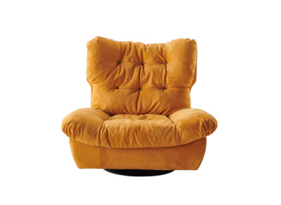 Recliner Swivel Chair Single Seater Relax Couch Furniture Textile Fabric