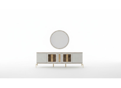 Luxury Sideboard xxl Dresser 240cm Cabinet Dressers Sideboard Big 2-piece
