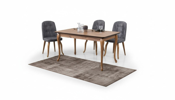Dining room dining table set dining suite seating furniture set dining room sets with 4 chairs, 5-piece set