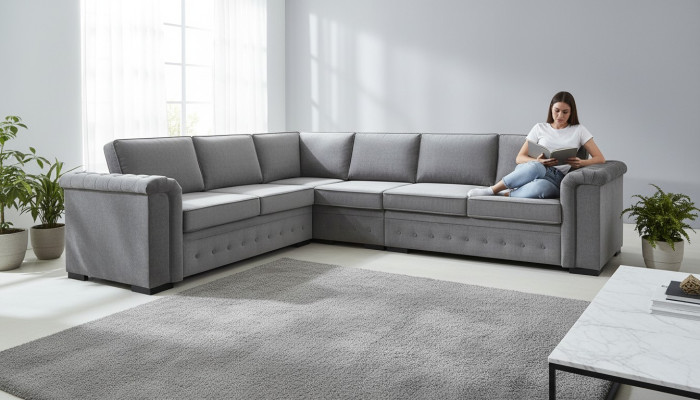 Corner sofa corner couch upholstery velvet couch living room furniture sofa fabric