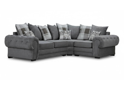 Italian style sectional sofa comfortable design sofa upholstery fabric living room textile