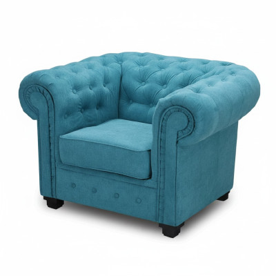 Luxury armchair comfortable armchair Italian style living room Chesterfield