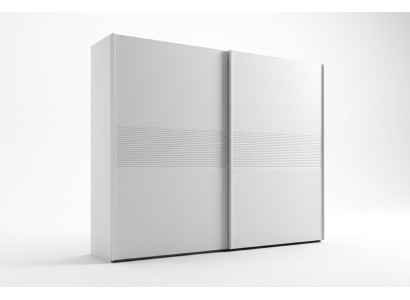 White wardrobe sliding doors bedroom furniture luxury solid wood furniture