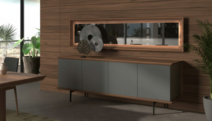 Luxury mobile display cabinet